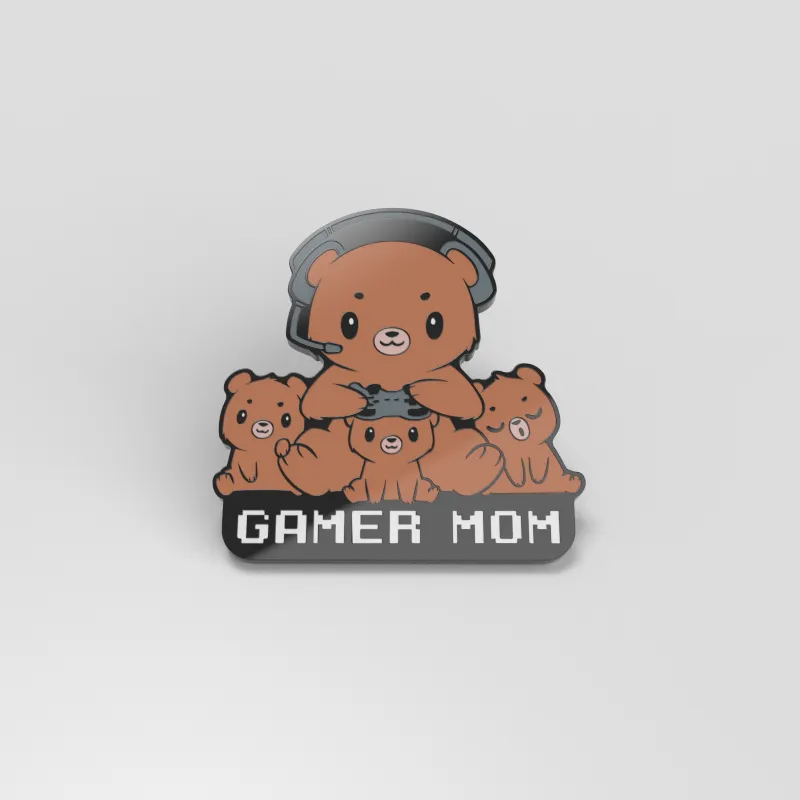 Gamer Mom Pin sold by Teeturtle