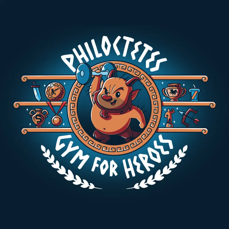 Philoctetes Gym For Heroes sold by Teeturtle