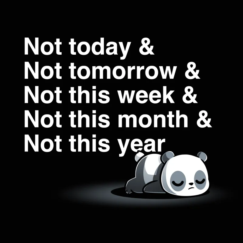 Not Today & Not Ever sold by Teeturtle