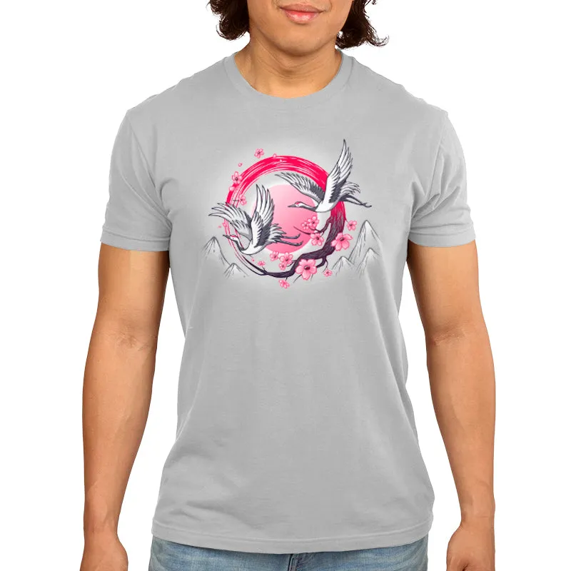 Red-Crowned Cranes sold by Teeturtle product image thumbnail 3
