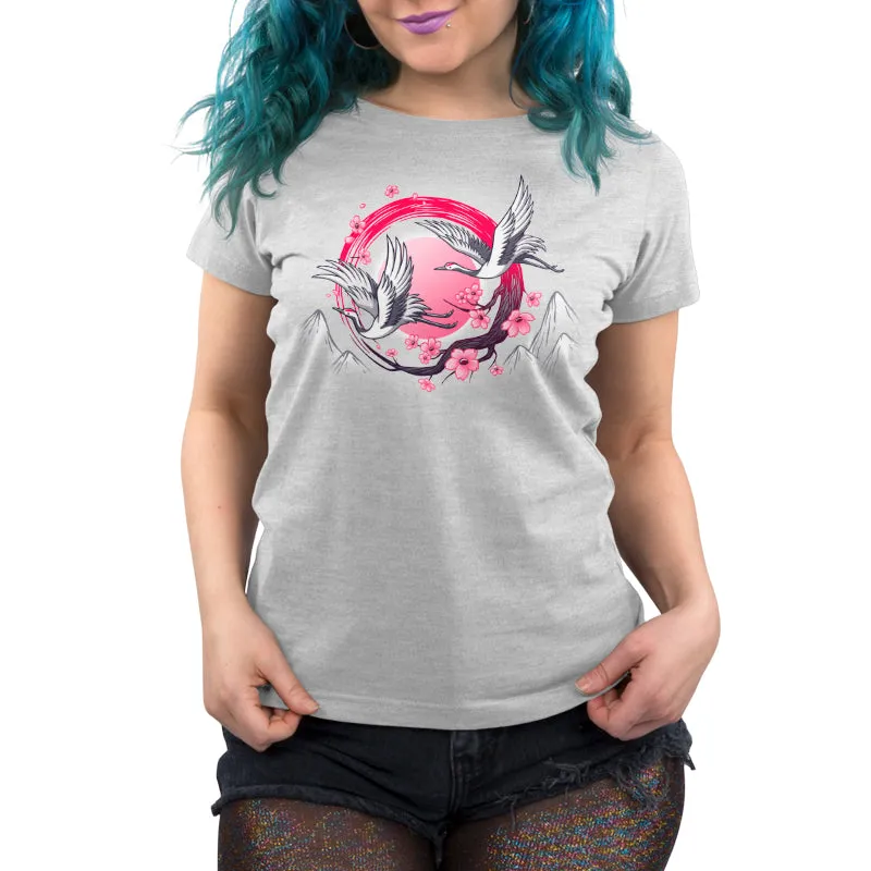 Red-Crowned Cranes sold by Teeturtle product image thumbnail 4