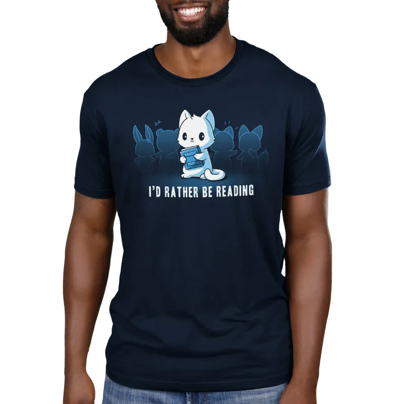 I'd Rather be Reading sold by Teeturtle product image thumbnail 3