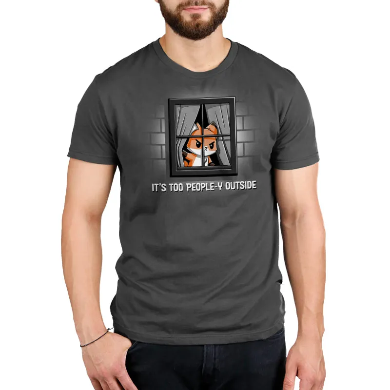 It's Too People-y Outside sold by Teeturtle product image thumbnail 3