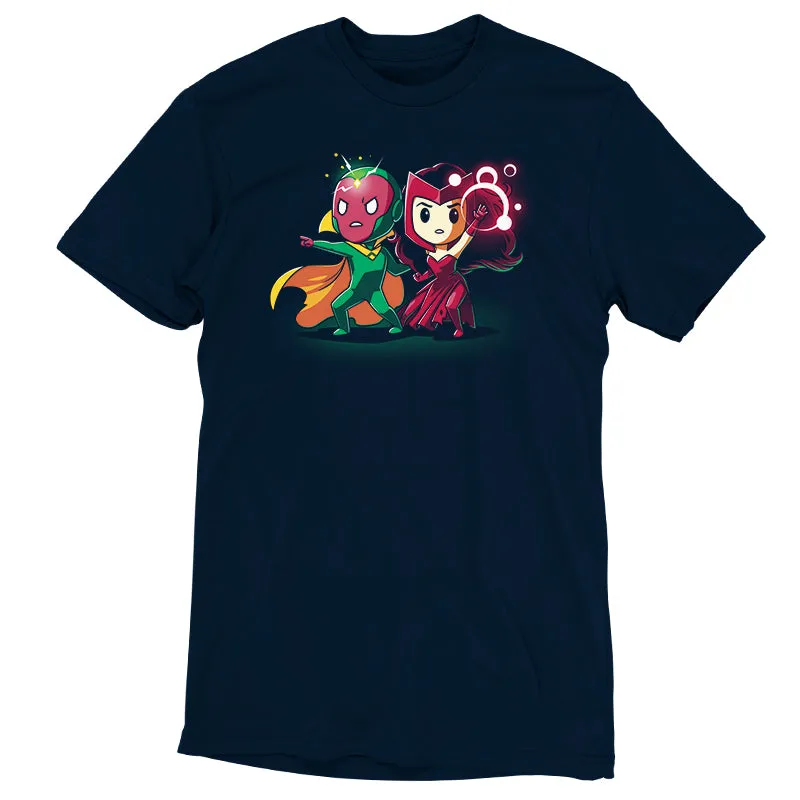 Vision and Scarlet Witch sold by Teeturtle product image thumbnail 2