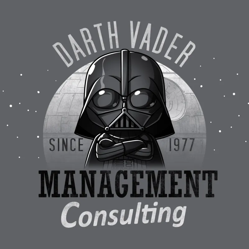 Darth Vader Management Consulting sold by Teeturtle