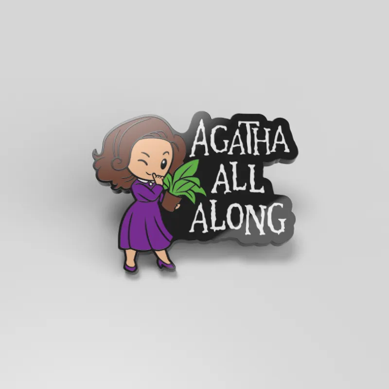 Agatha All Along Pin sold by Teeturtle
