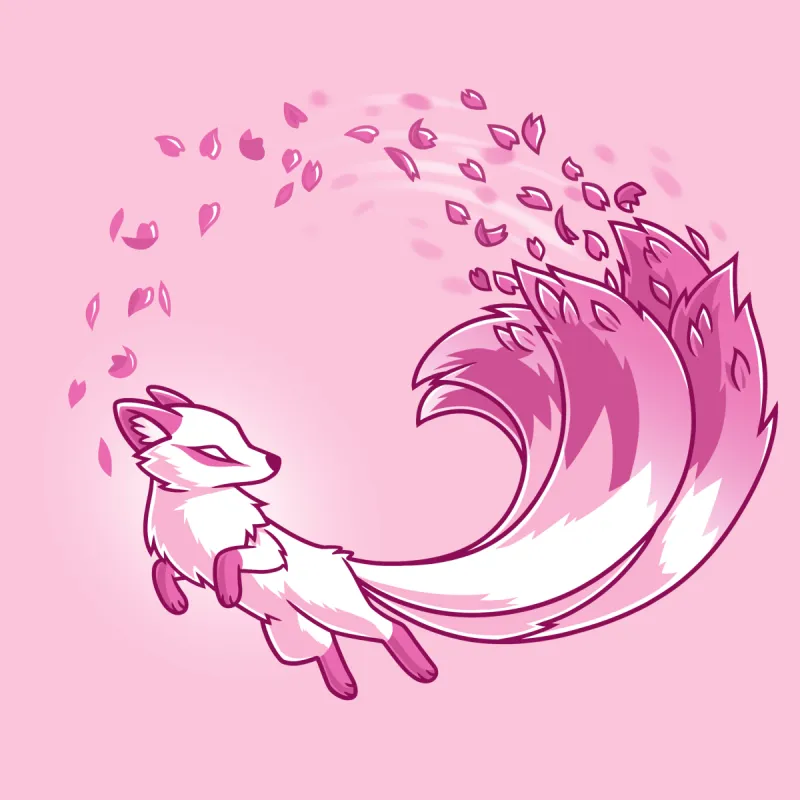 Cherry Blossom Kitsune sold by Teeturtle