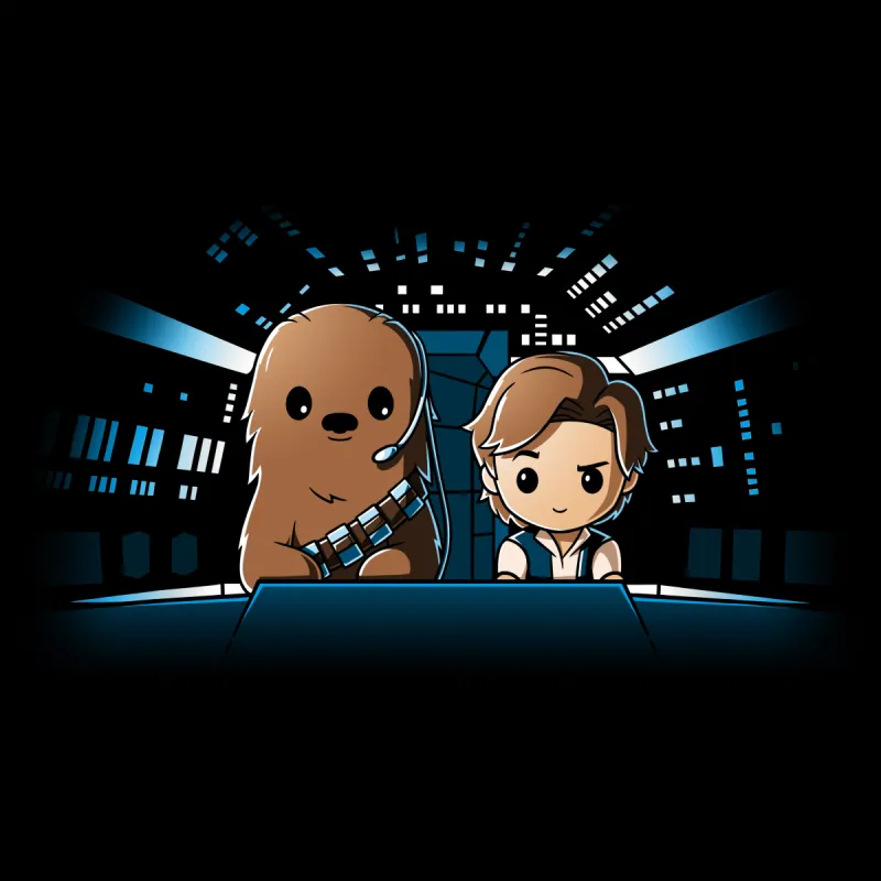 Co-Pilot (Han and Chewie) sold by Teeturtle