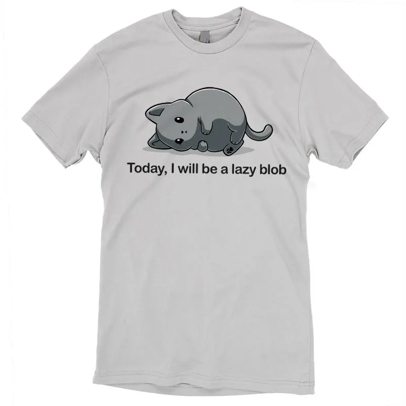 Today I Will Be A Lazy Blob sold by Teeturtle product image thumbnail 2