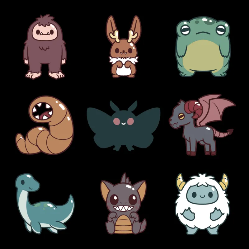 Cute Cryptids sold by Teeturtle