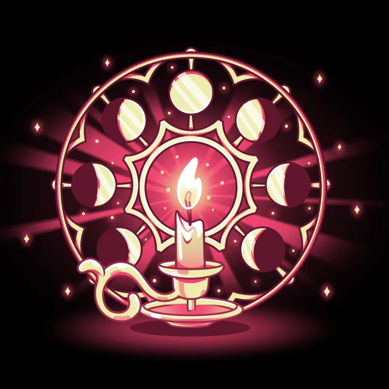 Candlelit Orbit sold by Teeturtle