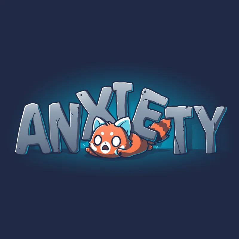 Crushing Anxiety sold by Teeturtle