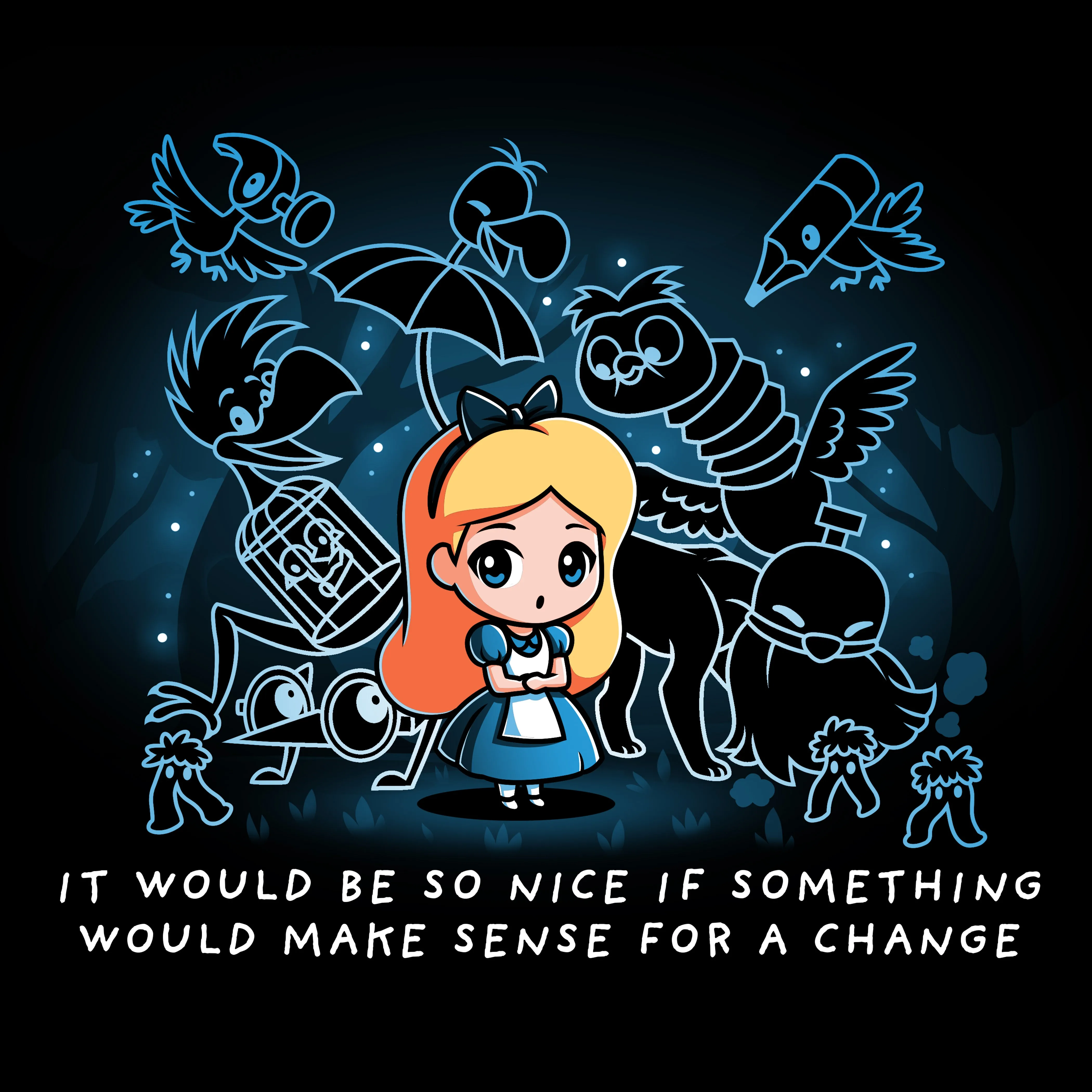 Nonsensical Wonderland sold by Teeturtle