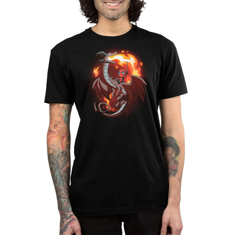 Deadpool On a Dragon sold by Teeturtle product image thumbnail 3