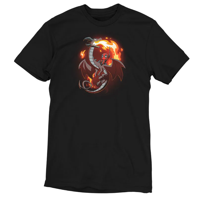 Deadpool On a Dragon sold by Teeturtle product image thumbnail 2