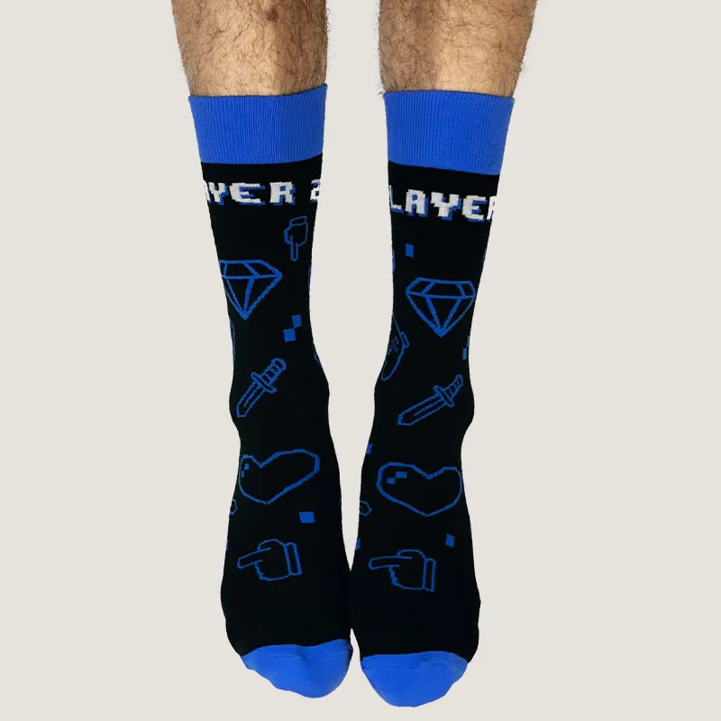 Player 2 Socks sold by Teeturtle product image thumbnail 2