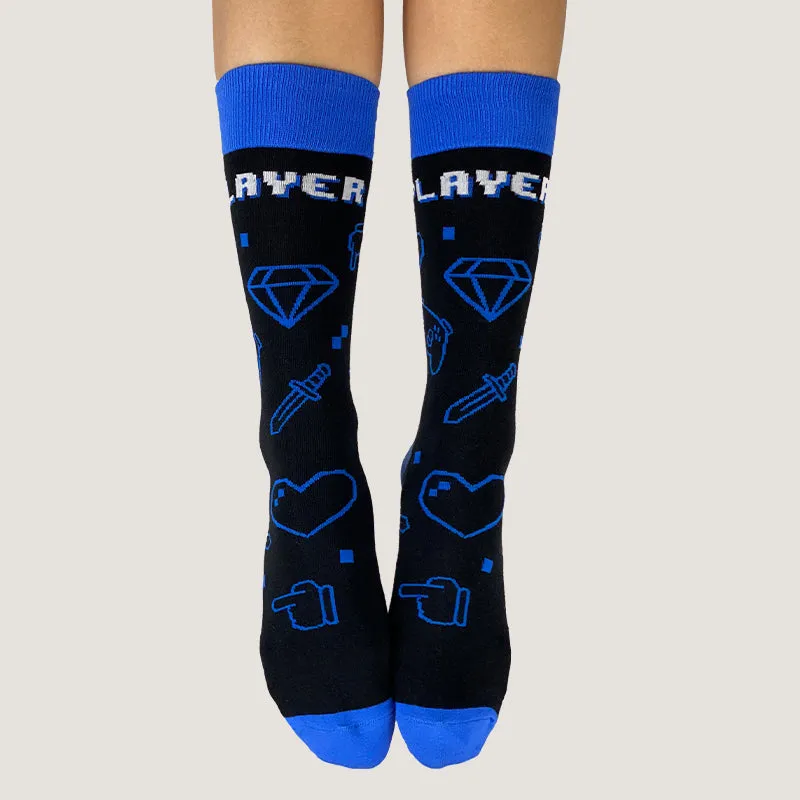 Player 2 Socks sold by Teeturtle product image thumbnail 3