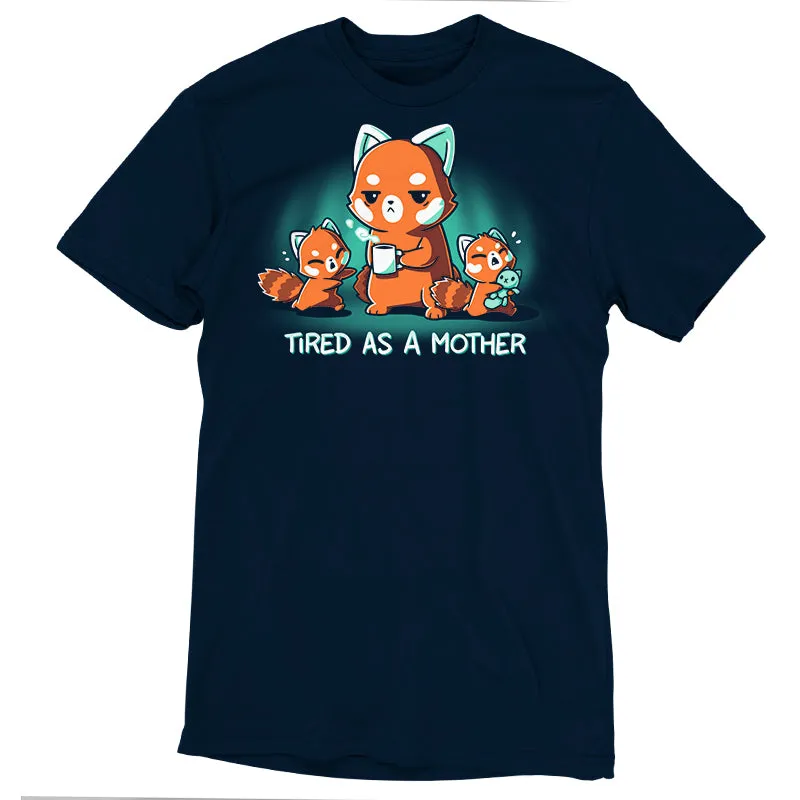 Tired As a Mother sold by Teeturtle product image thumbnail 2