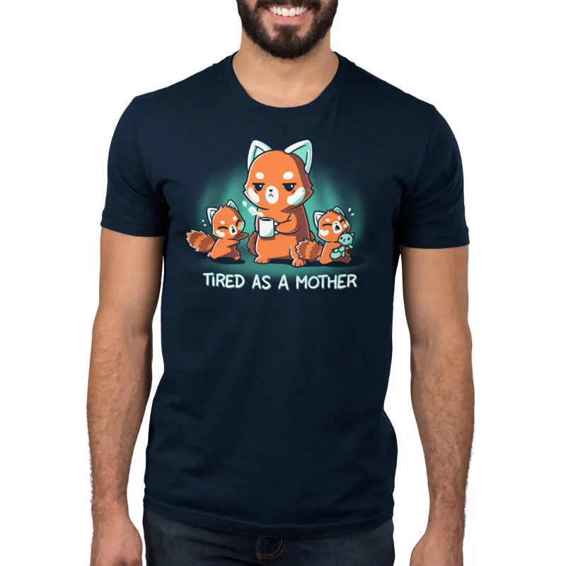 Tired As a Mother sold by Teeturtle product image thumbnail 3