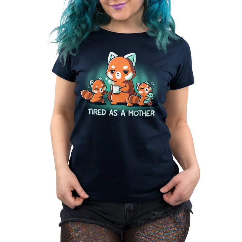 Tired As a Mother sold by Teeturtle product image thumbnail 4