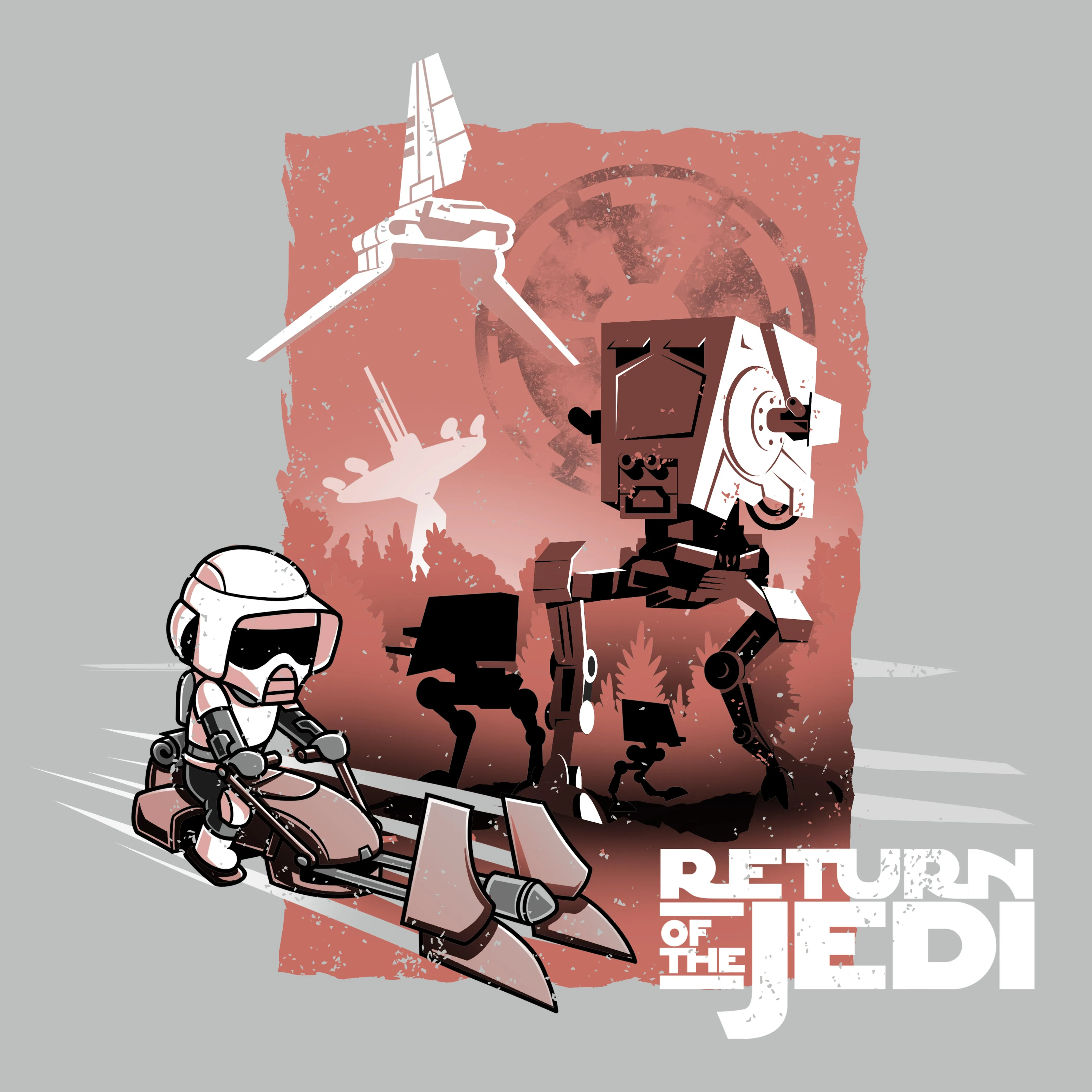 Return Of The Jedi Empire Poster sold by Teeturtle