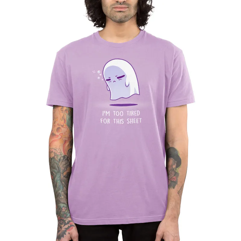 I'm Too Tired for This Sheet sold by Teeturtle product image thumbnail 3
