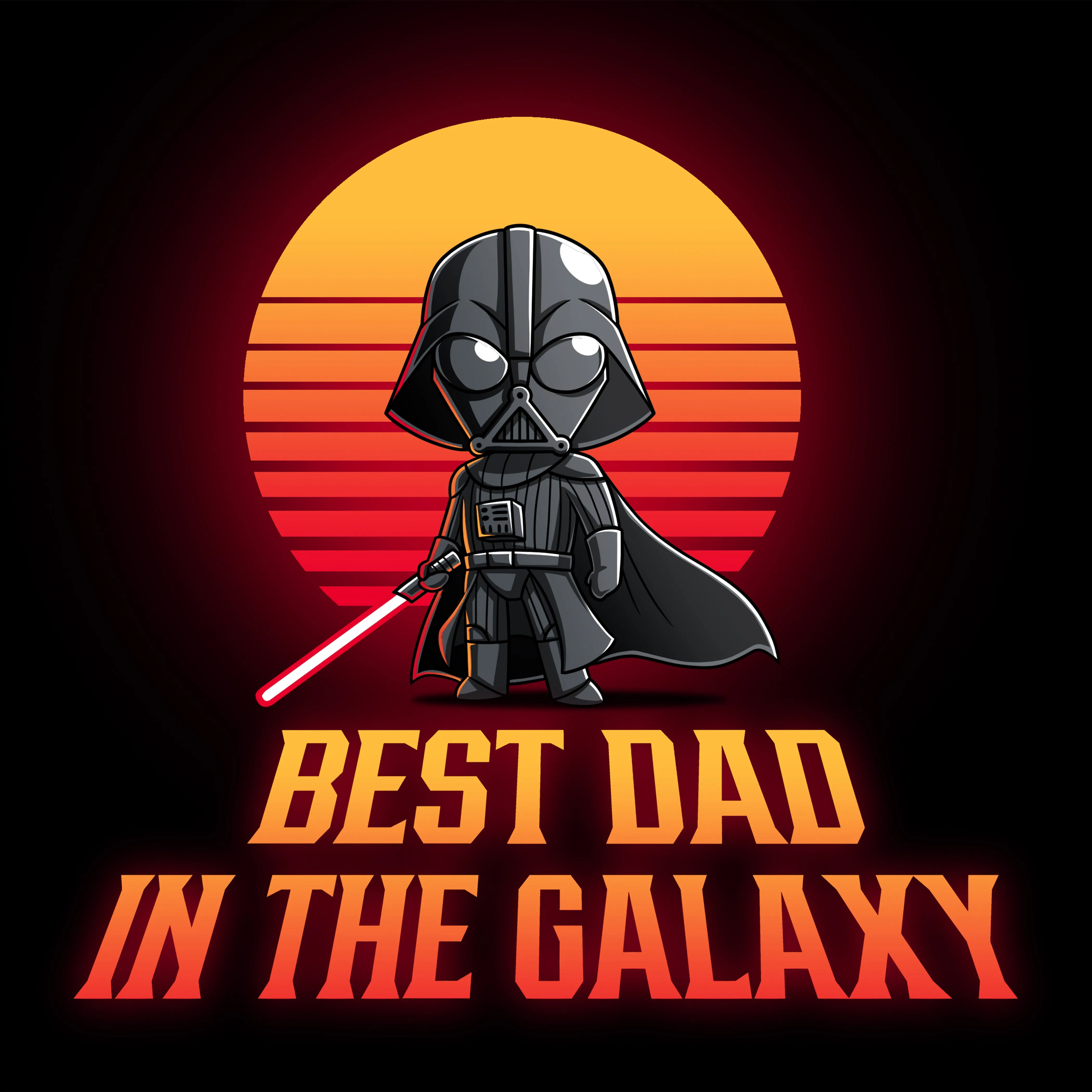 Best Dad In the Galaxy (Sunset) sold by Teeturtle