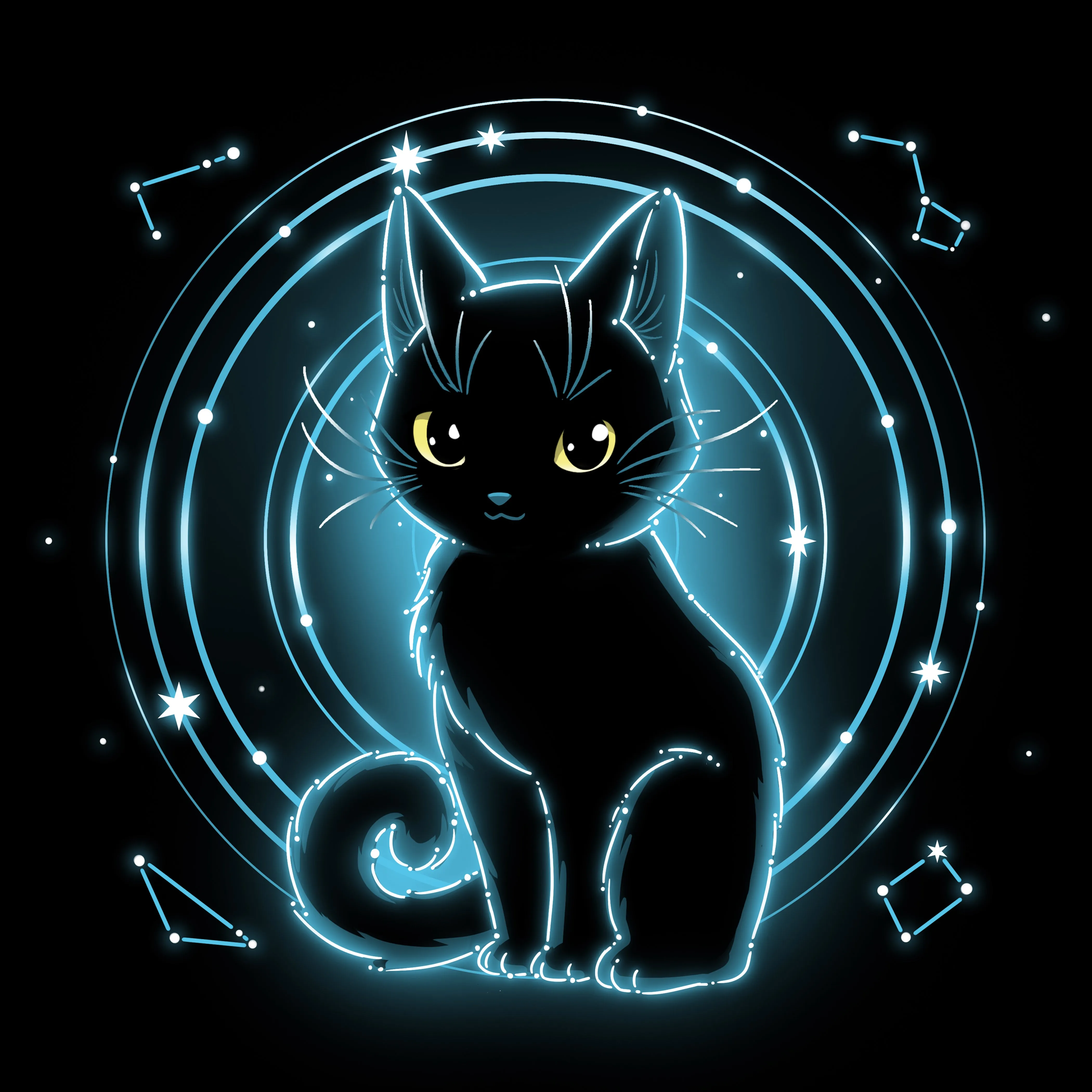 Celestial Cat sold by Teeturtle
