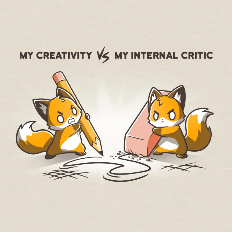 Creativity vs Critic sold by Teeturtle