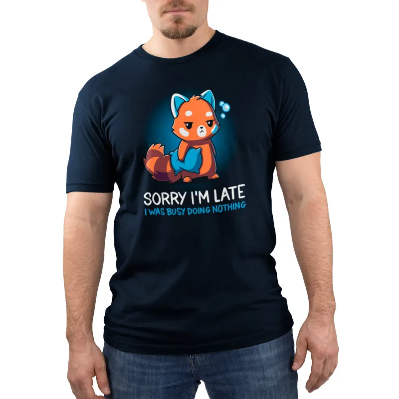 Sorry I'm Late sold by Teeturtle product image thumbnail 3