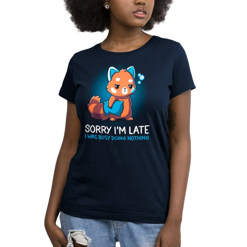 Sorry I'm Late sold by Teeturtle product image thumbnail 4