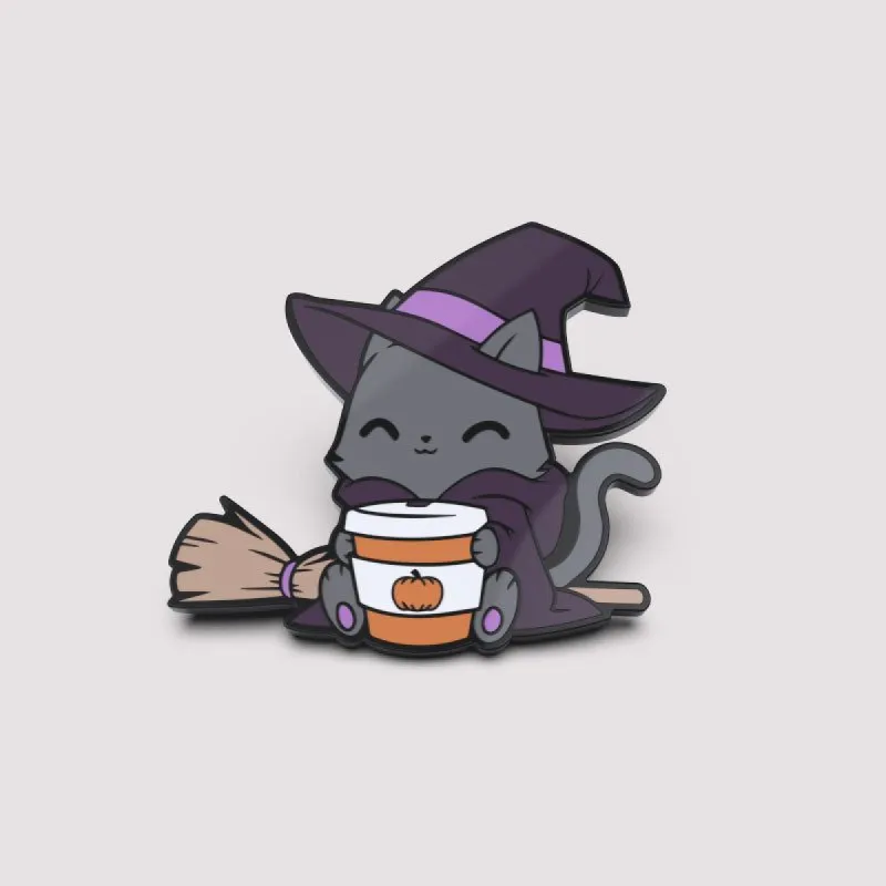 Basic Witch Pin sold by Teeturtle