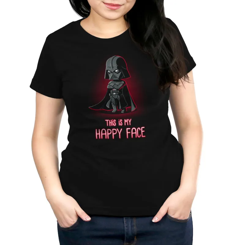 This Is My Happy Face (Darth Vader) sold by Teeturtle product image thumbnail 4
