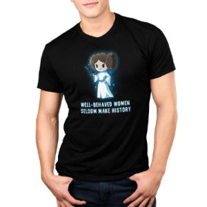 Well-Behaved Women Seldom Make History sold by Teeturtle