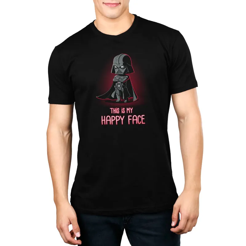 This Is My Happy Face (Darth Vader) sold by Teeturtle product image thumbnail 3