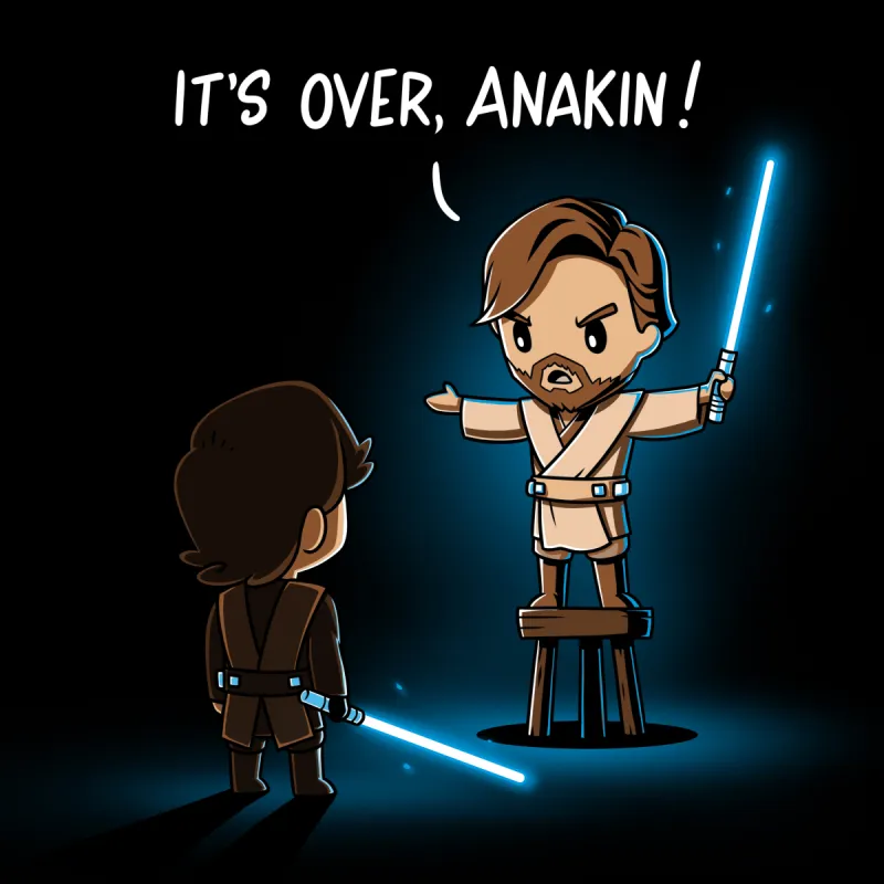 It's Over, Anakin sold by Teeturtle