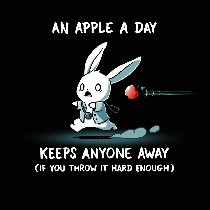 An Apple A Day Keeps Anyone Away sold by Teeturtle