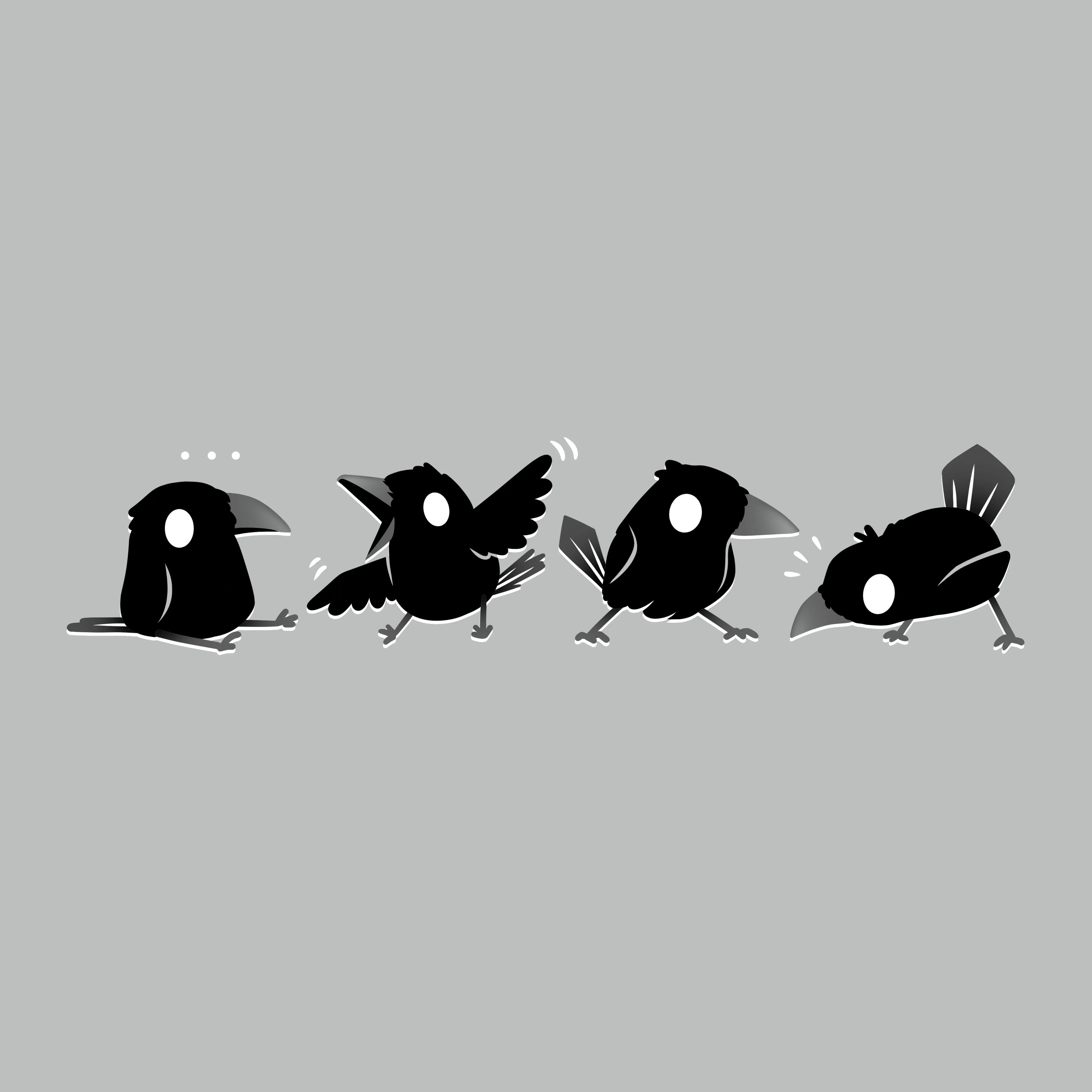 Crow Chatter sold by Teeturtle