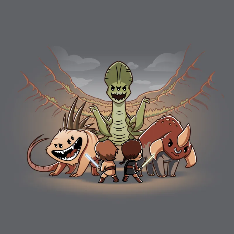 Geonosis Arena Duel sold by Teeturtle