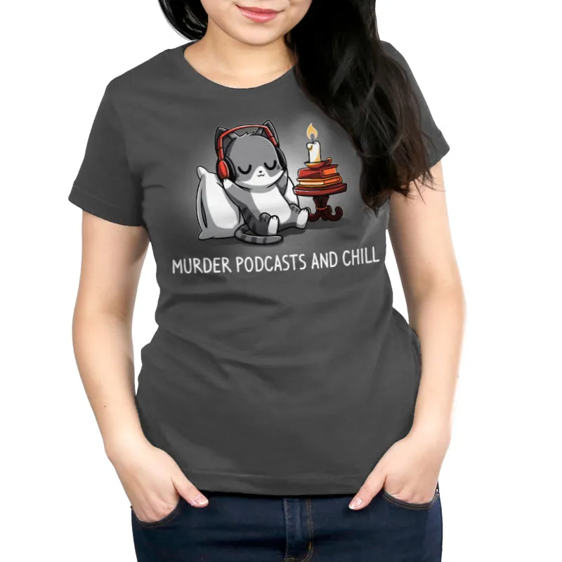 Murder Podcasts and Chill sold by Teeturtle product image thumbnail 4