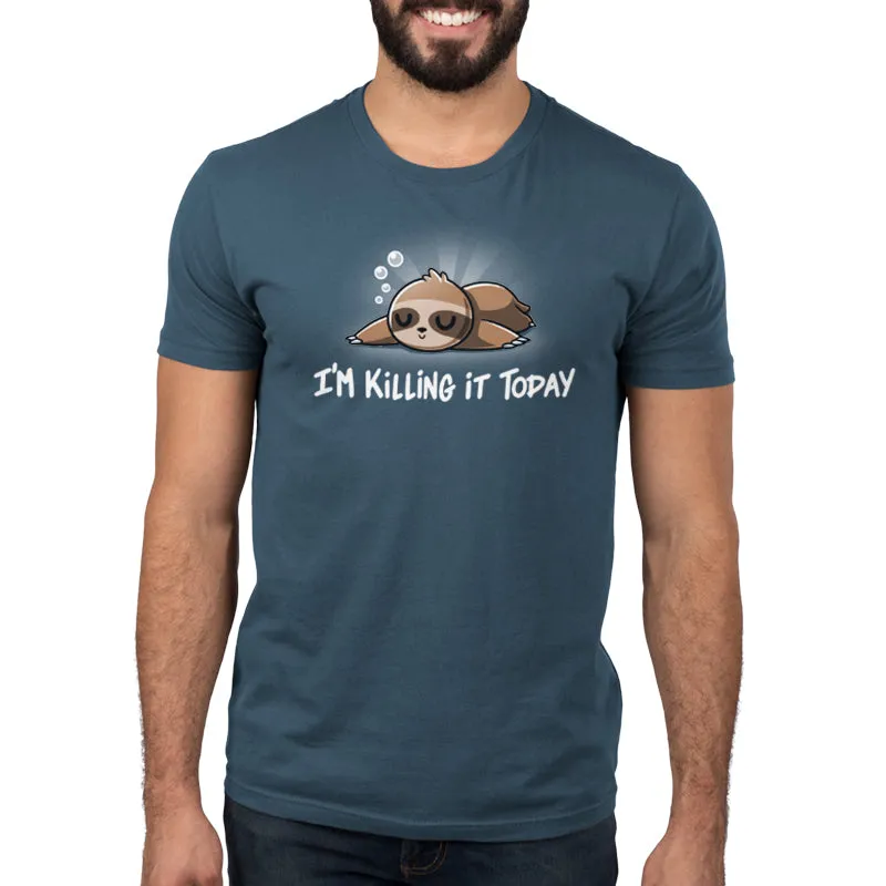 I'm Killing It Today sold by Teeturtle product image thumbnail 3