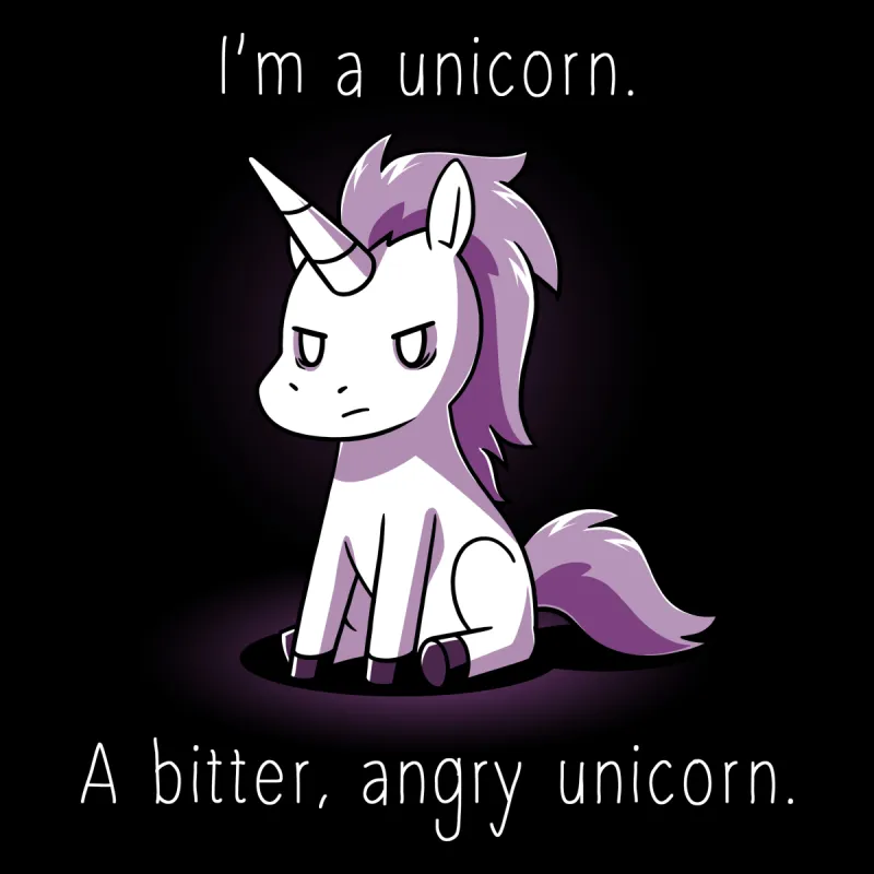 I'm a Bitter, Angry Unicorn sold by Teeturtle