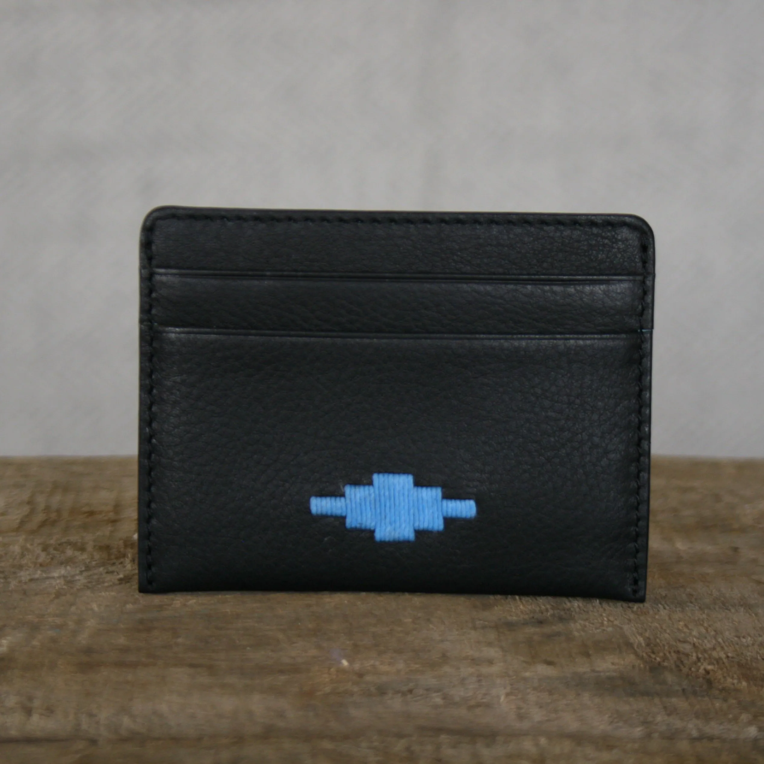 Rombo Card Slip - Black Leather sold by Pampeano product image thumbnail 3