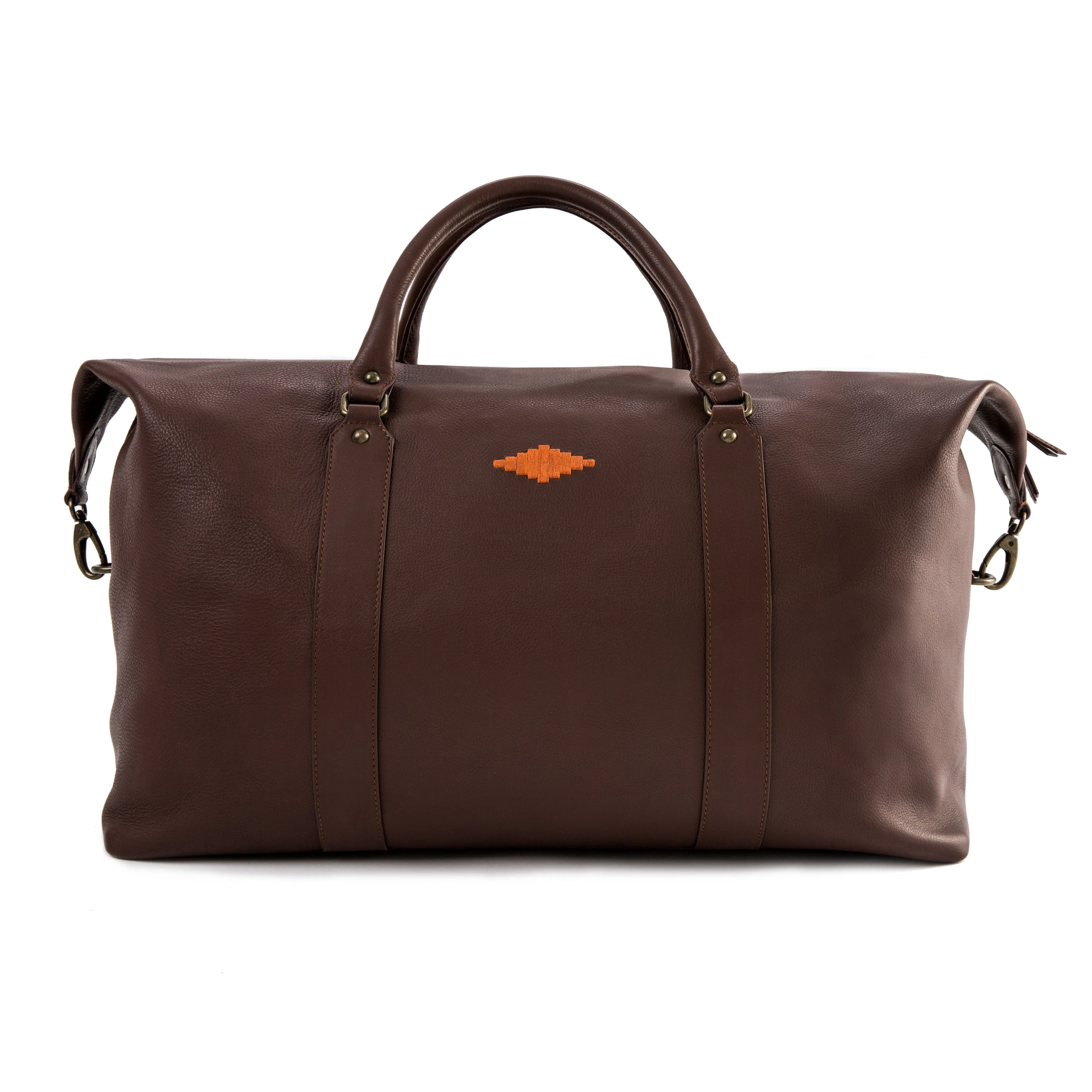 Caballero Large Travel Bag - Brown Leather sold by Pampeano product image thumbnail 4