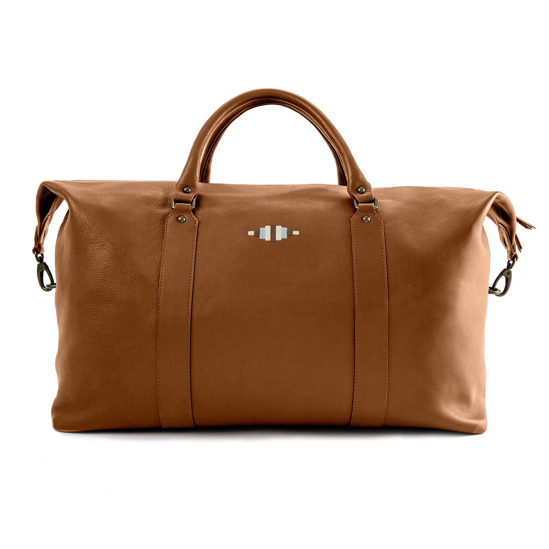Caballero Large Travel Bag - Tan Leather sold by Pampeano product image thumbnail 4