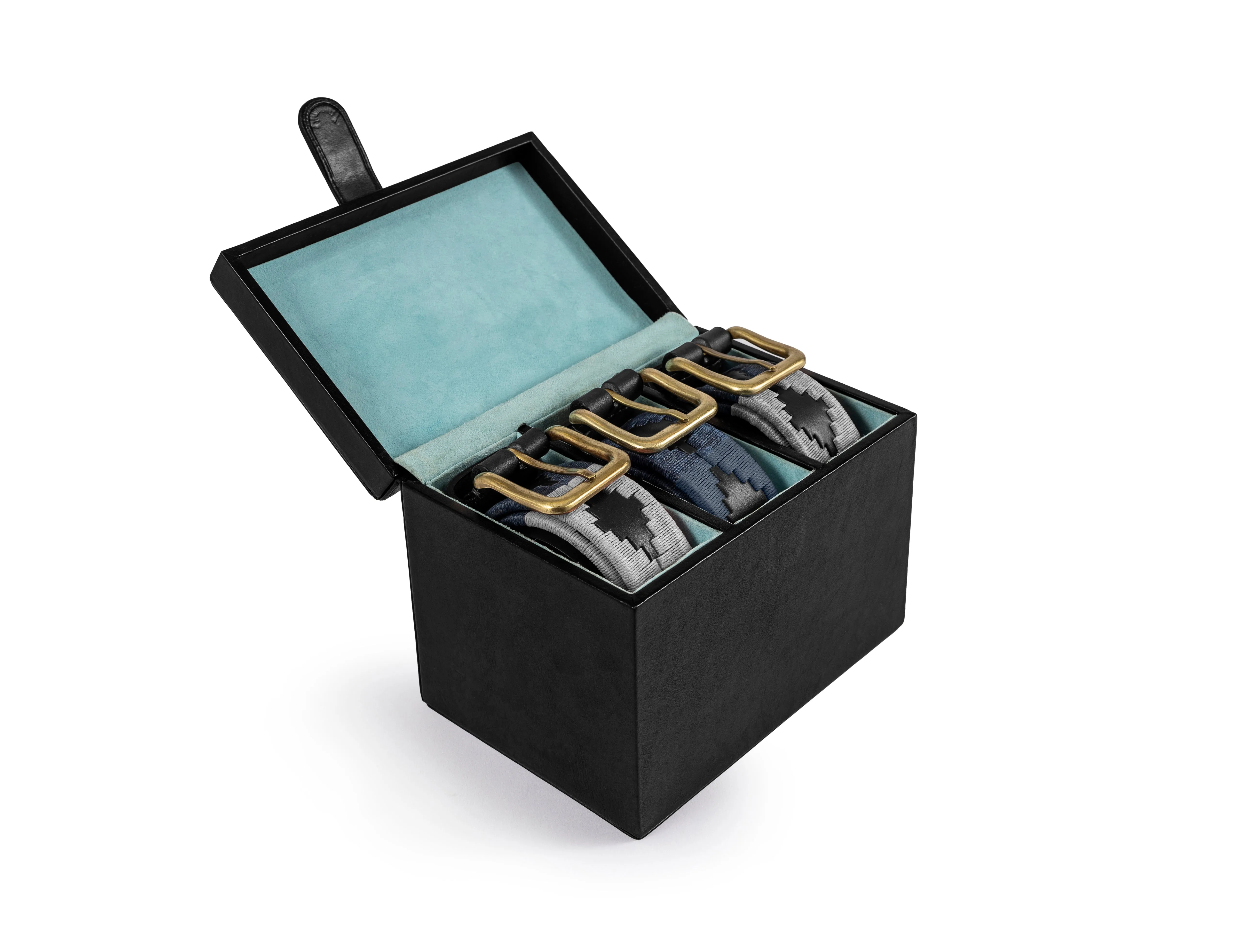pampeano Three Belt Box - Black Leather sold by Pampeano product image thumbnail 2