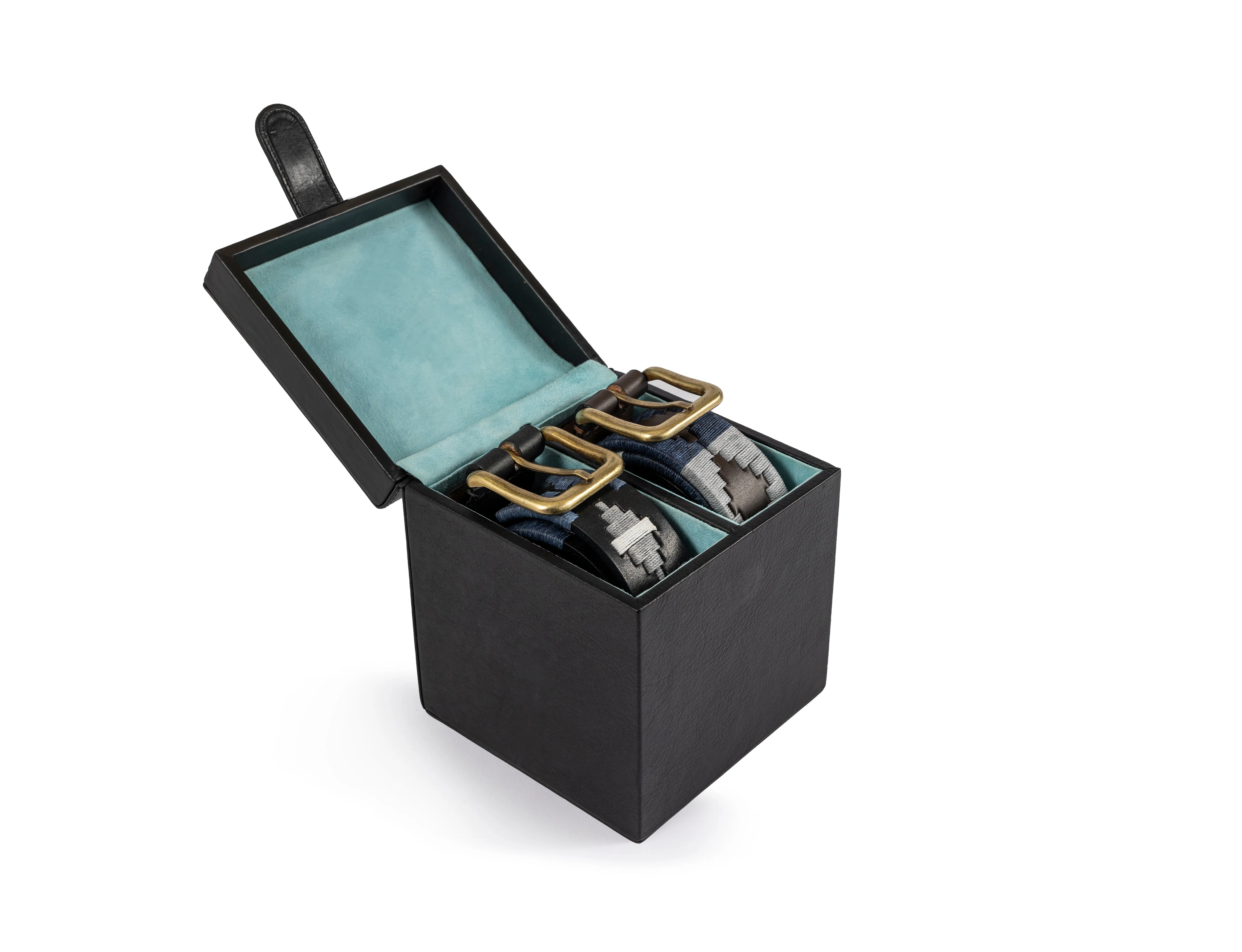 pampeano Two Belt Box - Black Leather sold by Pampeano product image thumbnail 2