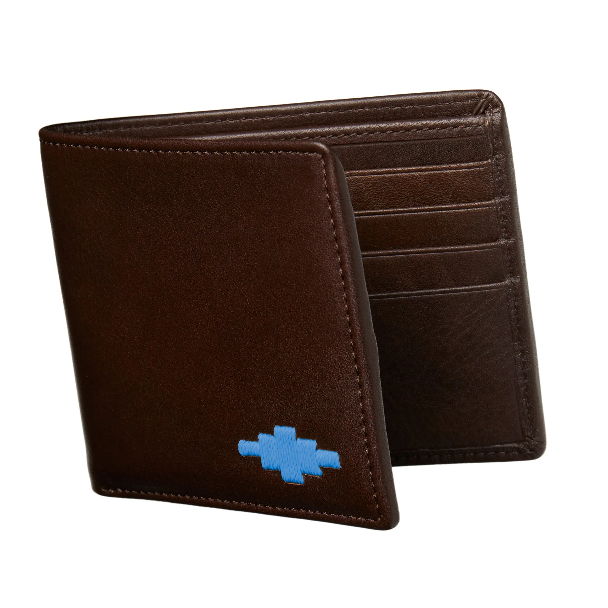 Dinero card wallet - brown leather sold by Pampeano product image thumbnail 2
