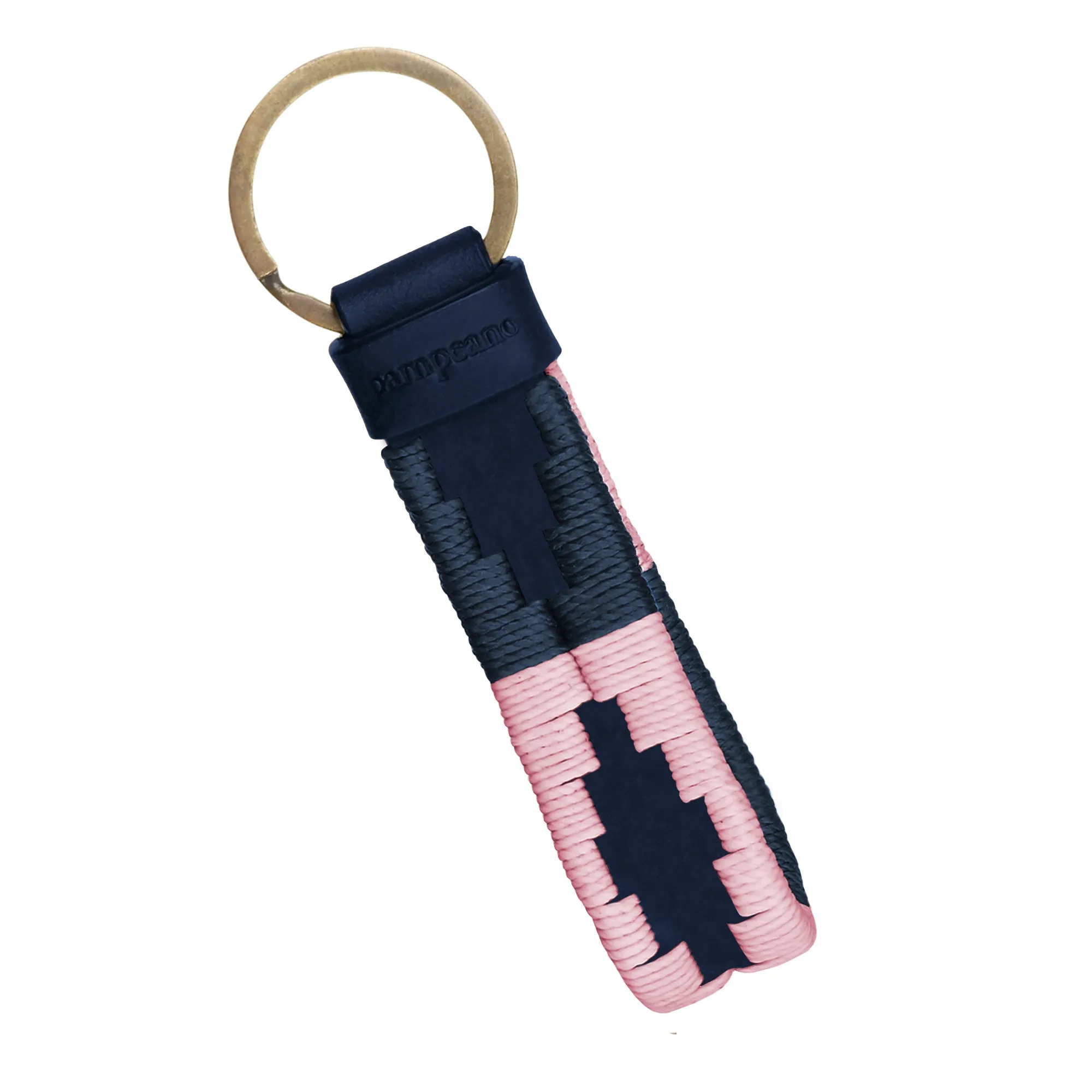 Charro loop keyring - navy leather sold by Pampeano product image thumbnail 4