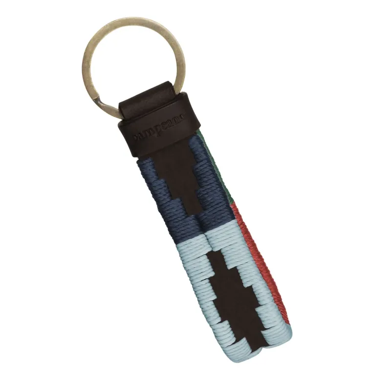 Charro Loop Keyring - Brown Leather made by Pampeano